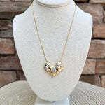 [Easton Elle] Heavenly Heart Slip Necklace- The Pink Pineapple 850