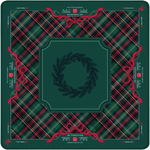 Evergreen & Tartan Christmas Mahjong Mat