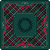 Evergreen & Tartan Christmas Mahjong Mat
