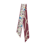[Saturday Silks] Florida State Gameday Skinny Scarf- PREORDER