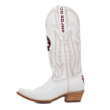 FSU Ivory Leather Gameday Boots