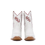 FSU Shorty Ivory Leather Gameday Boots