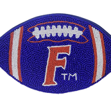 Florida Gators Football Beaded Pouch