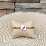 Florida State Seminoles Ball Bead Bracelet Set of 2