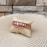 Florida State Seminoles Polished Metal Hinge Bangle
