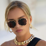 [Freyrs] Weston Sunglasses - Milky Tortoise/Brown