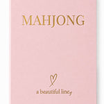 Pink Mahjong Coffee Table Book Tile Storage 