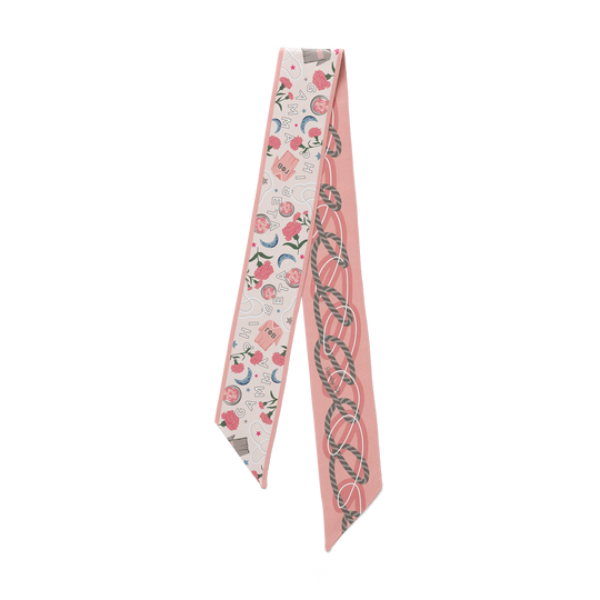 [Saturday Silks] Gamma Phi Beta Skinny Scarf