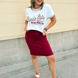 [Gameday Social] Legacy Script FSU Sweater Top