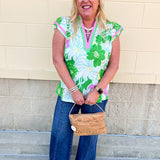 Garden Party Grace Floral Blouse
