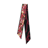 [Saturday Silks] Georgia Gameday Skinny Scarf