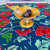 Golden Bird Pedestal Dice Catchall Dish