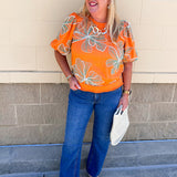 Golden Hour Bloom Top