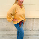 Golden Meadow Gauze Blouse