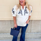 Harbor Heirloom Embroidered Top