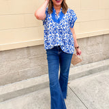 Harbor Heirloom Print Top