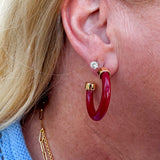 Hoo Hoops Minis-Maroon