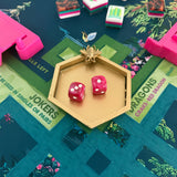 Empress Pink Mahjong Dice
