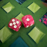 Empress Pink Mahjong Dice