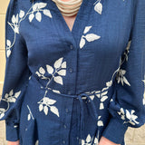 Bonfire Nights Embroidered Mini Dress