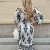 Canvas Reverie Tiered Midi Dress