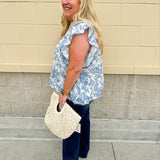 Countryside Villa Lace Detail Top