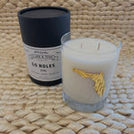 Go Noles Soy Wax Candle | Front View