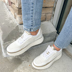 The Cailyn Woven Sneakers | Side View