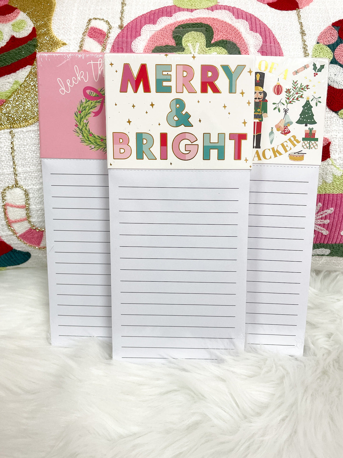 Merry & Bright Magnetic Notepad