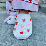 {FINAL SALE} Multi Hearts Home Slippers