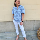 [Dear John] Blaire Midrise White Jeans