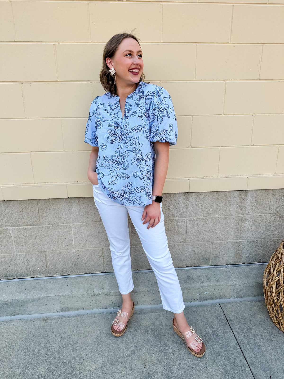 [Dear John] Blaire Midrise White Jeans