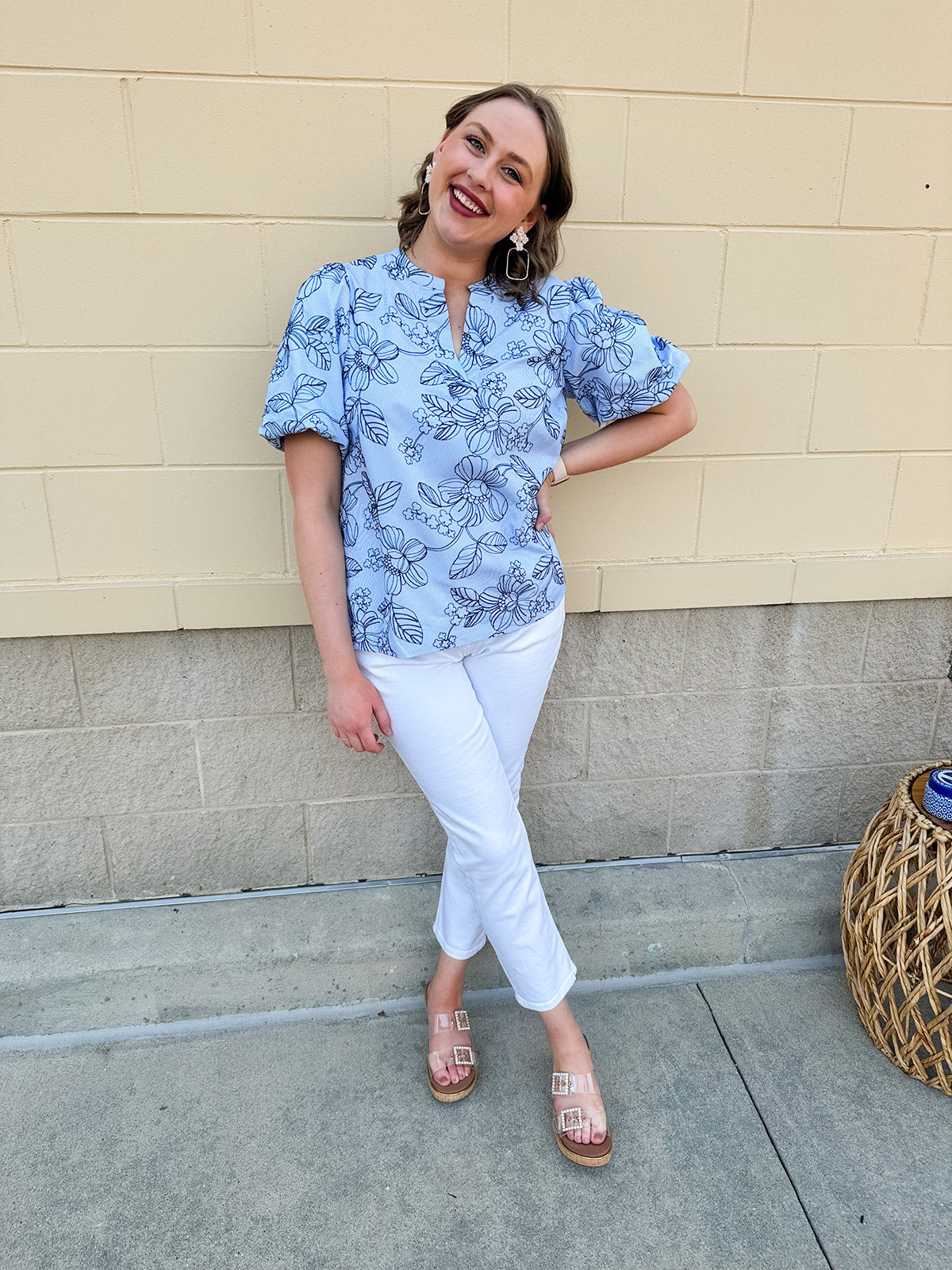 [Dear John] Blaire Midrise White Jeans