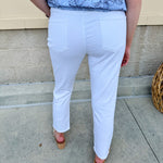 [Dear John] Blaire Midrise White Jeans