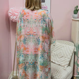 Paradise Palette Jacquard Kimono