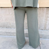 [FINAL SALE] Sunday Slow Ribbed Pants