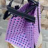 [Scout] Bagette Market Tote in Wisteria Cane
