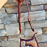 Garnet Luxe Paisley Bag Strap