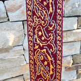 Garnet Luxe Paisley Bag Strap