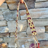 Ivory Spirit Woven Bag Strap