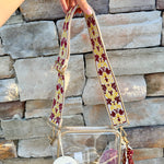 Ivory Spirit Woven Bag Strap