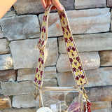Ivory Spirit Woven Bag Strap