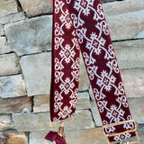 Garnet Noir Tapestry Bag Strap