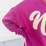 Garnet Chenille “Noles” Script Sweatshirt