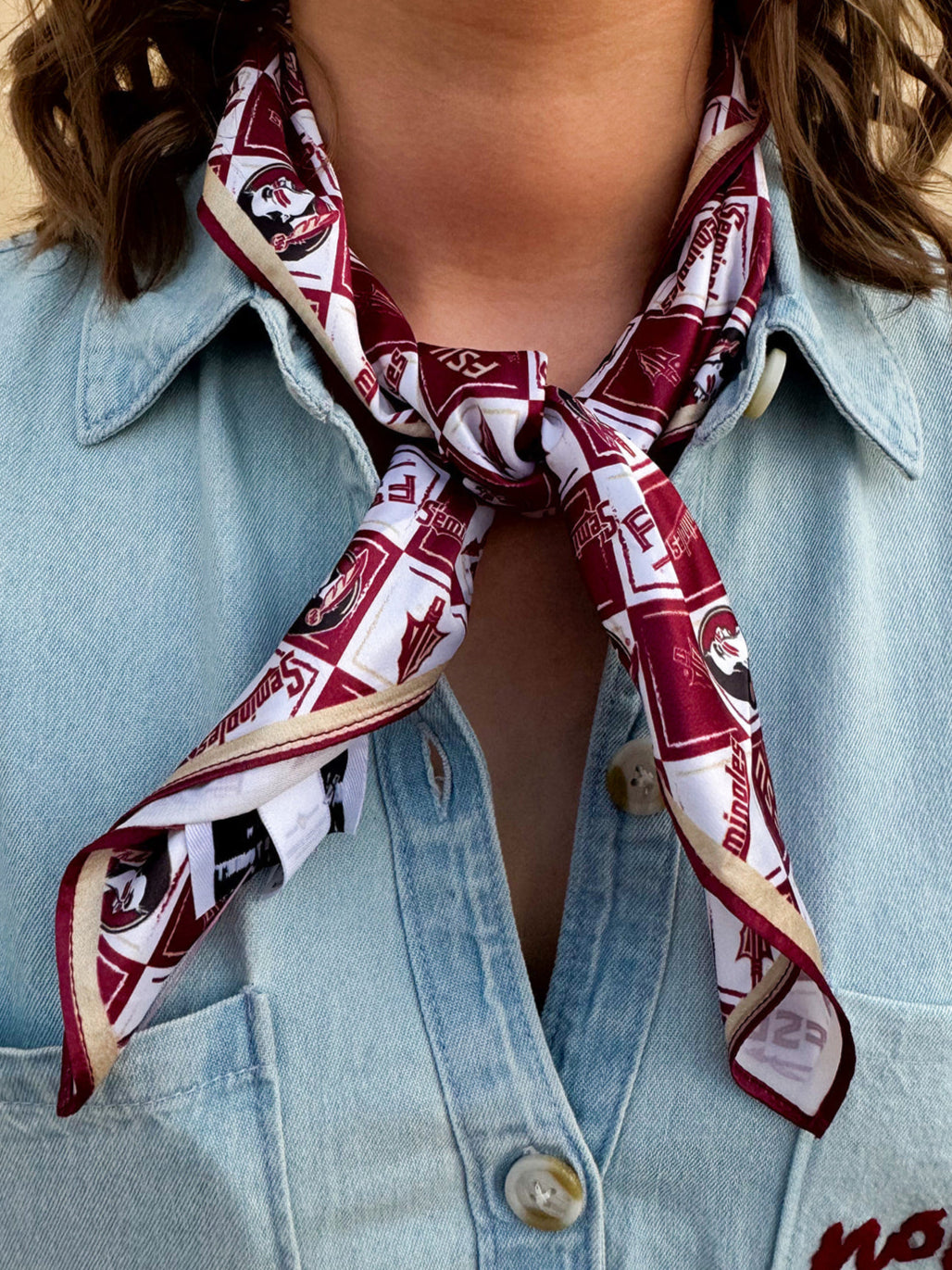 Florida State Spirit Hair Square