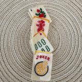 Hand-Painted Mahjong Claw Clip