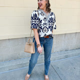 Coastal Lines Blouse