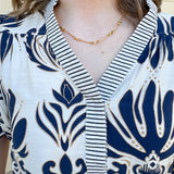 Coastal Lines Blouse