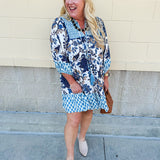 Soft Citrus Tie Mini Dress