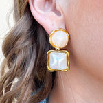 [Hart Designs] Heirloom Glow Dangle Pearl Earrings